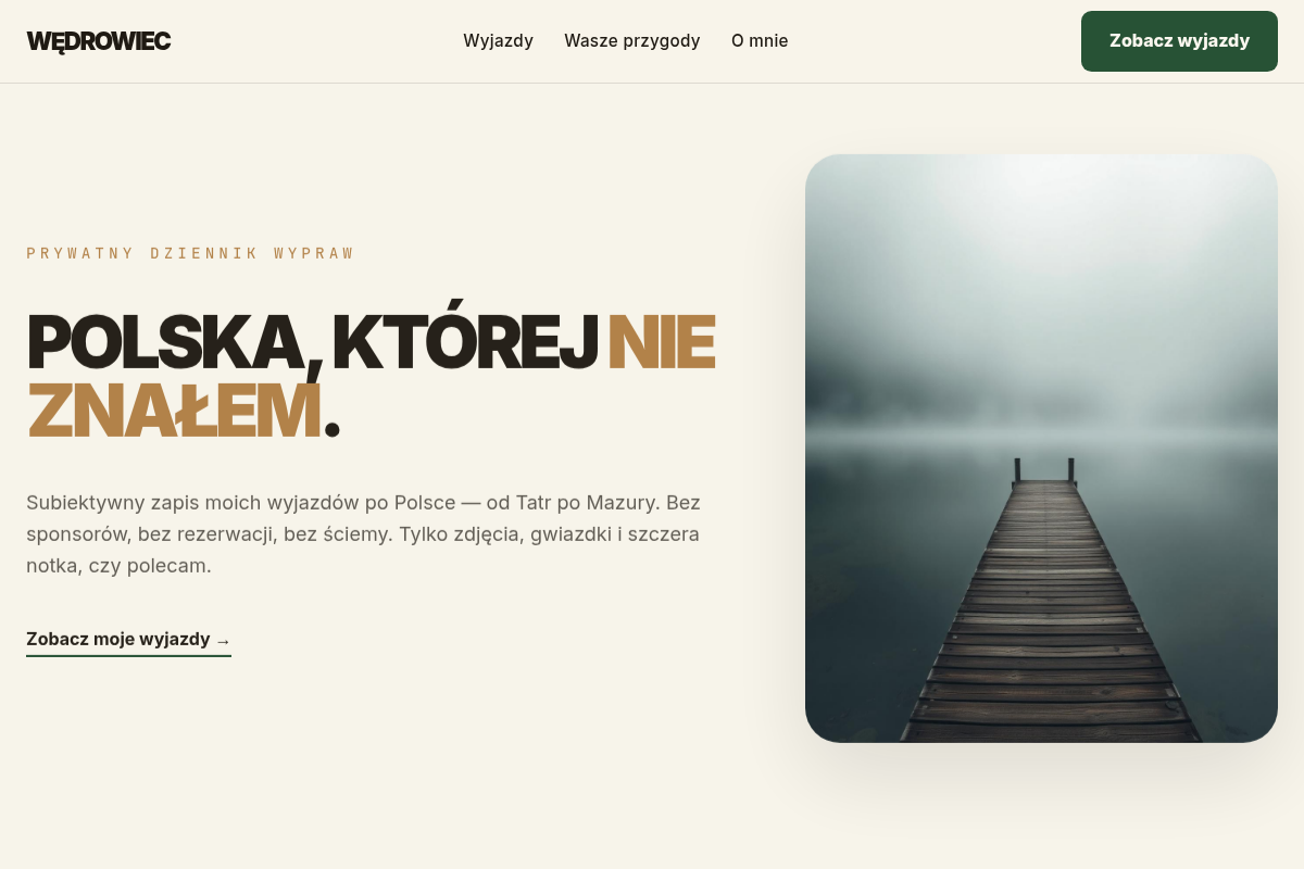 Podróże desktop
